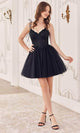Ladivine CD0236 - Ribbon Strap Cocktail Dress - Prom