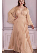 Vintage Dress Style Retro Outfit in Champagne By Ladivine CD242C