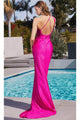 Ladivine CD287 - Asymmetric Cutout Evening Gown Design - Prom