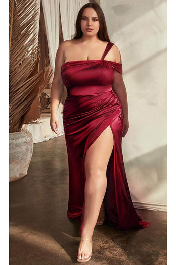 Ladivine CD327C - Cold Shoulder Sheath Dress - Prom
