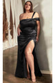 Ladivine CD327C - Cold Shoulder Sheath Dress - Prom