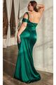 Ladivine CD327C - Cold Shoulder Sheath Dress - Prom