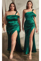 Ladivine CD327C - Cold Shoulder Sheath Dress - Prom