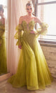 Ladivine CD830 Strapless Embroidered Boned Ballgown - Prom