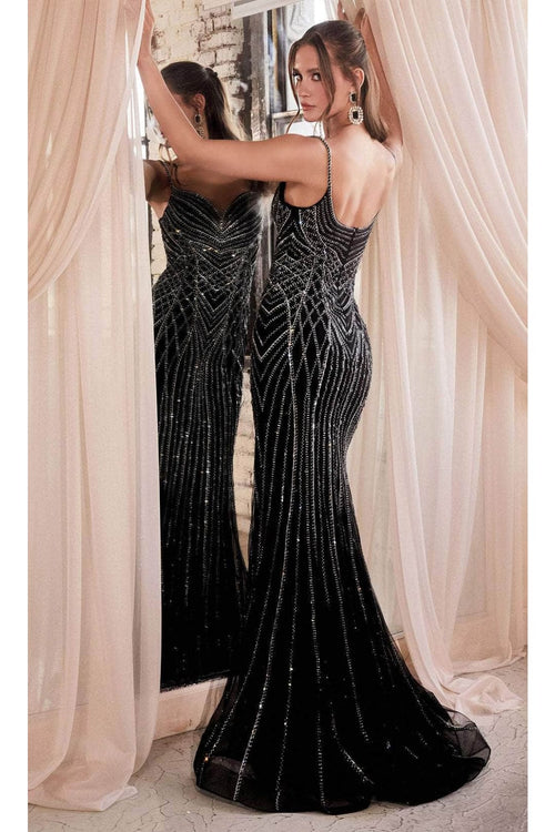 Ladivine CD846 - Sleeveless Sweetheart Prom Gown - Prom