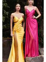 Ladivine CDS410 - Embellished Illusion Prom Evening Gown