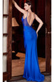 Ladivine CDS410 - Embellished Illusion Prom Evening Gown - Prom