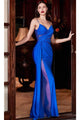 Ladivine CDS410 - Embellished Illusion Prom Evening Gown - Prom