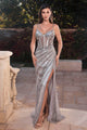 Ladivine CDS430 - Sequin Sweetheart Prom Gown - Prom