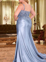 Ladivine by Cinderella Divine Dresses - Ladivine CDS496C Sleeveless Ruched Detail Evening Gown