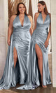 Ladivine by cinderella divine Dresses - Ladivine CH079 Backless Gown with Pleated Bodice - Prom