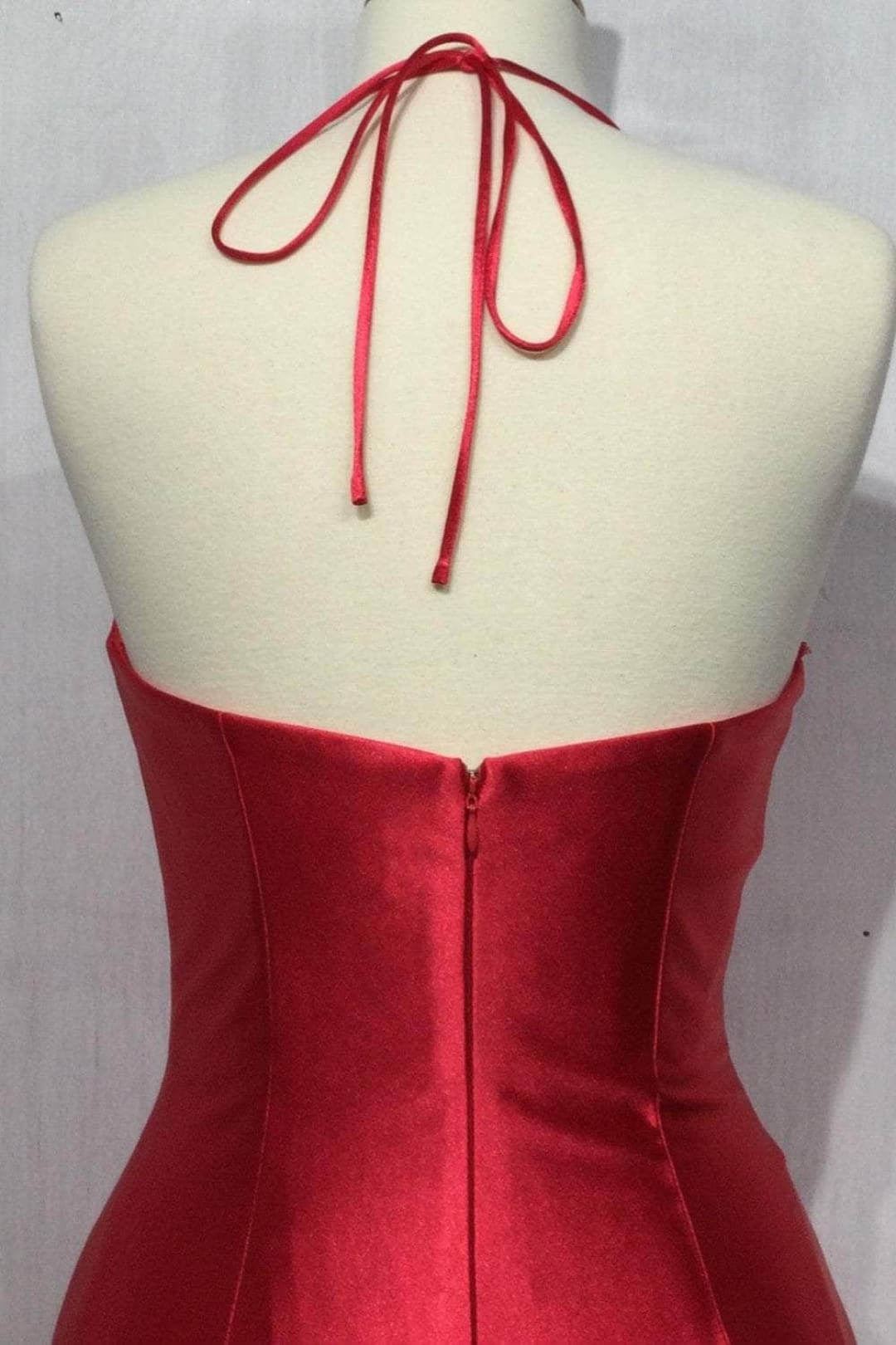 Ladivine CH112 - Bustier Satin Strapless Prom Dress - Prom