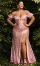 Ladivine CH167C - Sequin Ornate Evening Prom Gown - Prom
