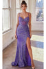 Ladivine CM342 - Sequin Sleeveless Prom Gown - Prom