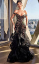 Ladivine CM354 - Off-Shoulder Mermaid Prom Gown - Prom