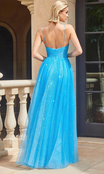 Ladivine CR871 - Cut-Out Detailed Sleeveless Ballgown - Prom
