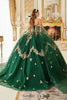 Ladivine Emerald Quinceanera Dress Ball Gown Sweet 16 by 15721 - Quinceanera Dresses