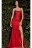 Ladivine KV1063 - Beaded Rhinestone Prom Gown - Prom