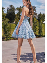 Ladivine KV1089 - Sweetheart Corset Cocktail Dress