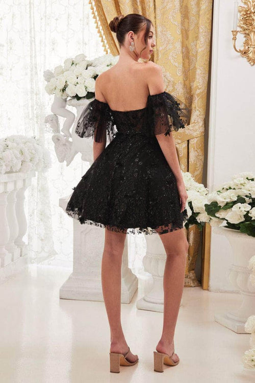 Ladivine KV1089 - Sweetheart Corset Cocktail Dress - Prom