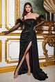 Ladivine KV1091 - Strapless Sheath Glamorous Evening Dress - Prom