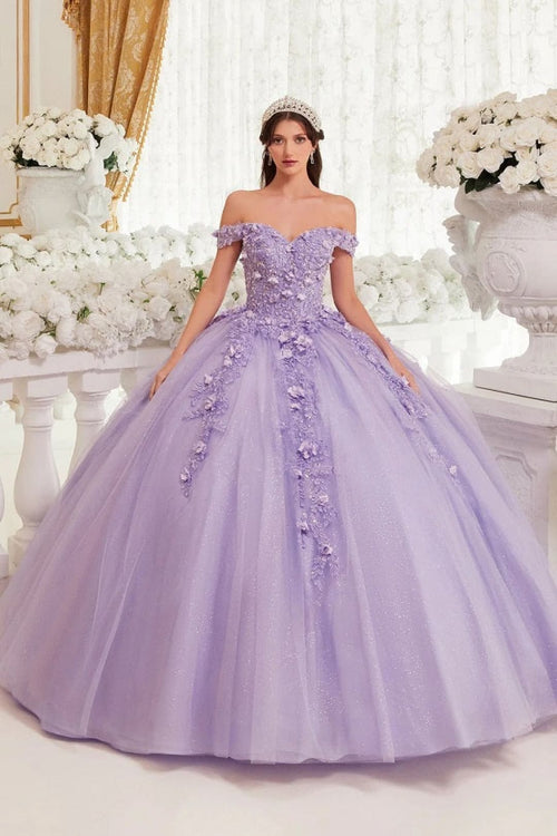 Ladivine Lavender Quinceanera Dress Ball Gown Sweet 16 by 15717 - Lavender / XS - Quinceanera Dresses