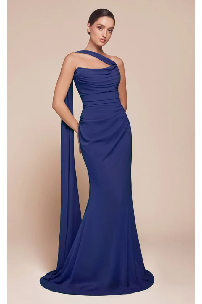 Ladivine Prom Dress Long Formal Evening Gown 7433 - Cobalt / 2 - Prom