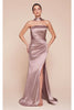 Ladivine Prom Dress Long Formal Evening Gown 7451 - Mauve / 2 - Prom