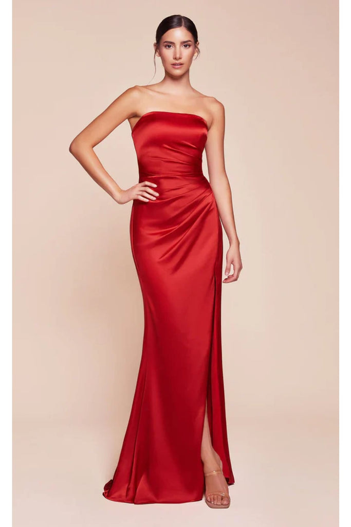 Ladivine Prom Dress Long Formal Evening Gown 7451 - Red / 2 - Prom