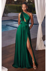 Ladivine Prom Dress Long Formal Evening Gown CD323 - Emerald / 2 - Prom