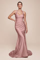 Ladivine Prom Dress Long Formal Evening Gown CD796 - DUSTY ROSE / 2 - Prom