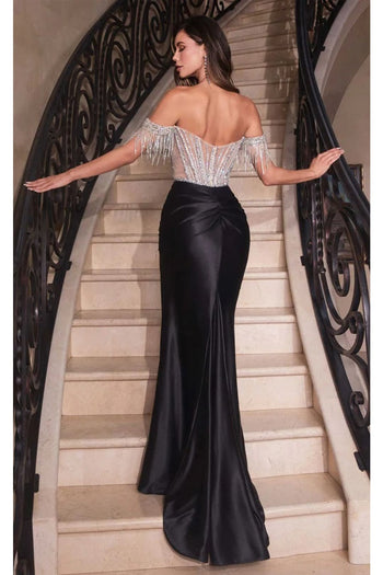 Flapper Dress for Vintage 1920s Outfit in Black Style CD821