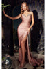 Ladivine Prom Dress Long Formal Evening Gown CD888 - Dusty Rose / 2 - Prom