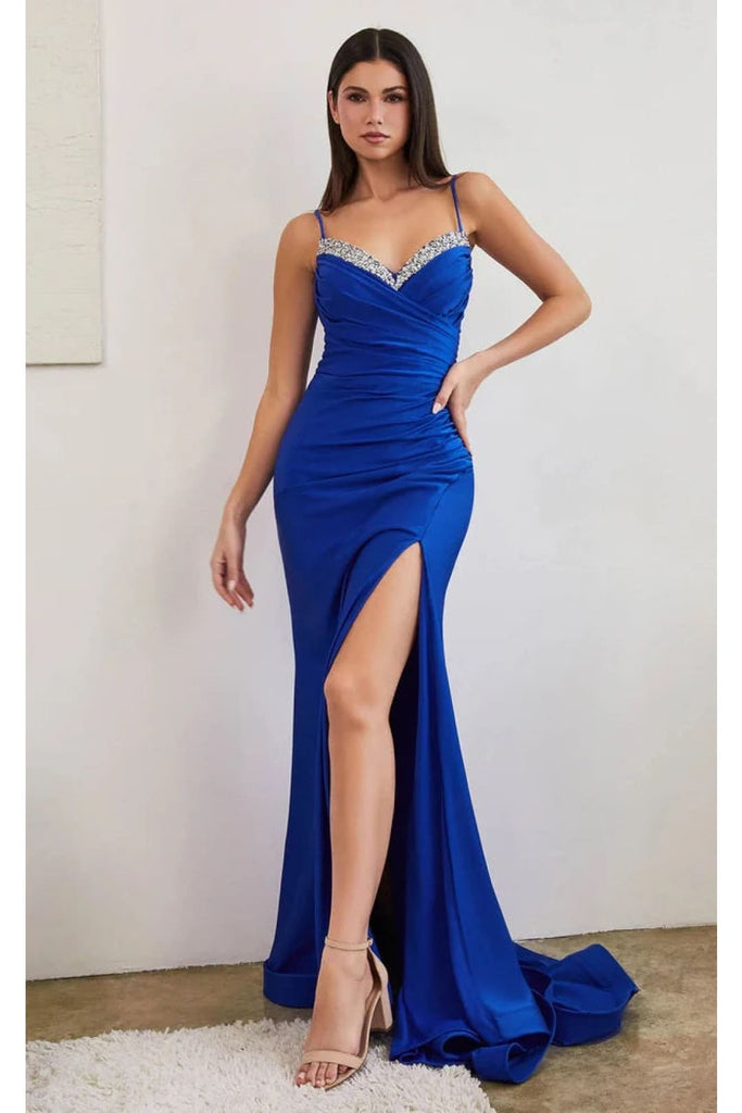 Ladivine Prom Dress Long Formal Evening Gown CD888 - Royal / 2 - Prom