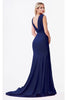 Ladivine Prom Dress Long Formal Evening Gown CD912 - Navy / 2 - Prom