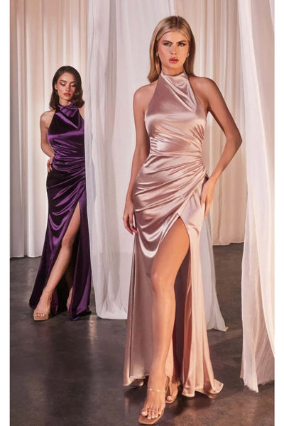 Ladivine Prom Dress Long Formal Evening Gown CH031 - Dusty Rose / 2X - Prom