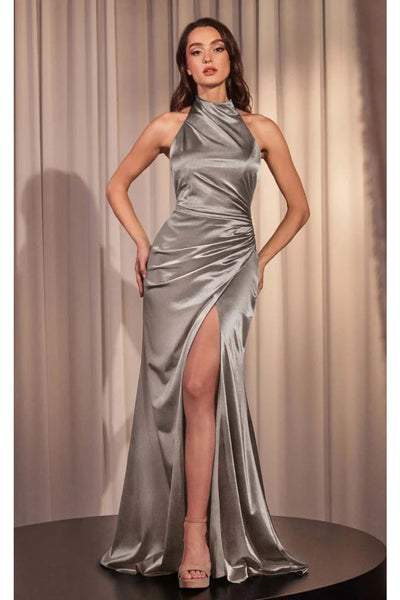 Ladivine Prom Dress Long Formal Evening Gown CH031 - Silver / 2X - Prom