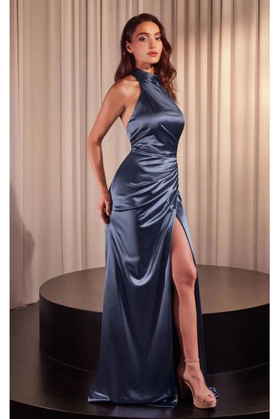 Ladivine Prom Dress Long Formal Evening Gown CH031 - Smoky Blue / 2X - Prom