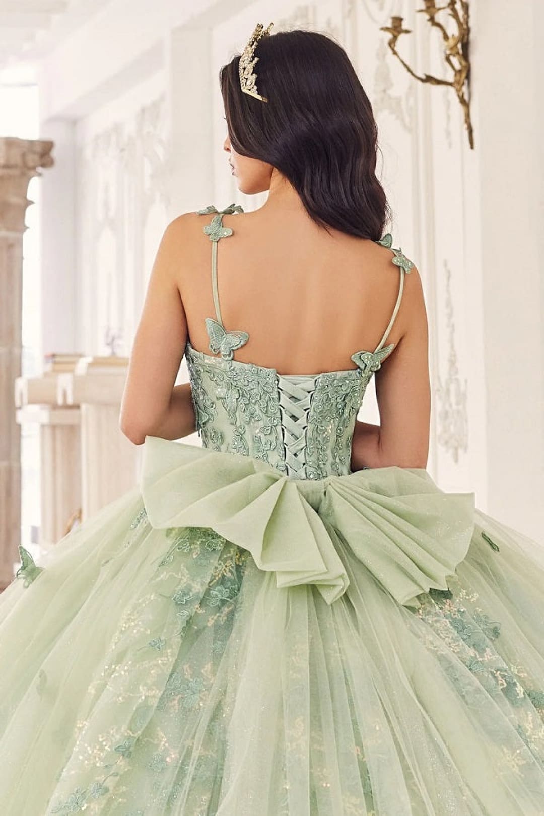 Vestido de quinceañera color lavanda Ladivine, vestido de gala para dulces 16 por 15717