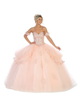Sweet 16 Birthday Party Dress in Blush Style LK120 Ball Gown