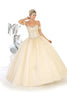 Ball Gown Dresses - Champagne / 4
