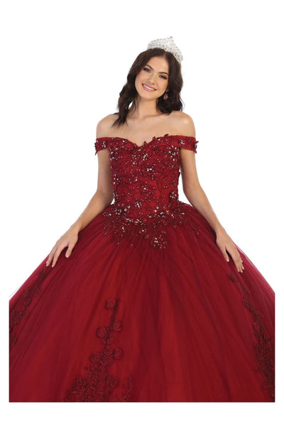 Off The Shoulder Ball Gown