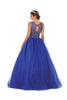 Sleeveless Ball Sweet 16 Gown