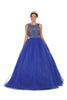 Sleeveless Ball Sweet 16 Gown