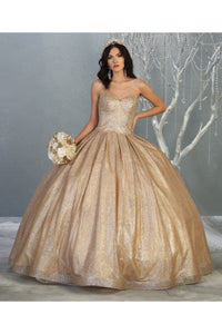Shimmering Quinceañera Ball Gown