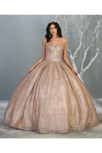Shimmering Quinceañera Ball Gown