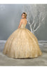 Quinceanera Glitter Ball Gown