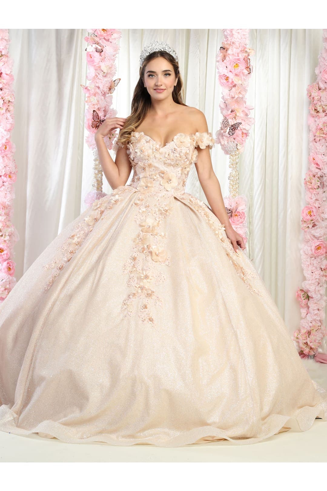 Rachel Allan RQ2188 Long Quinceanera Ball Gown for $1538.0 – The Dress  Outlet