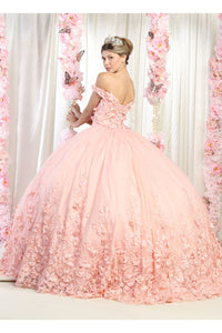 Off Shoulder Ball Gown