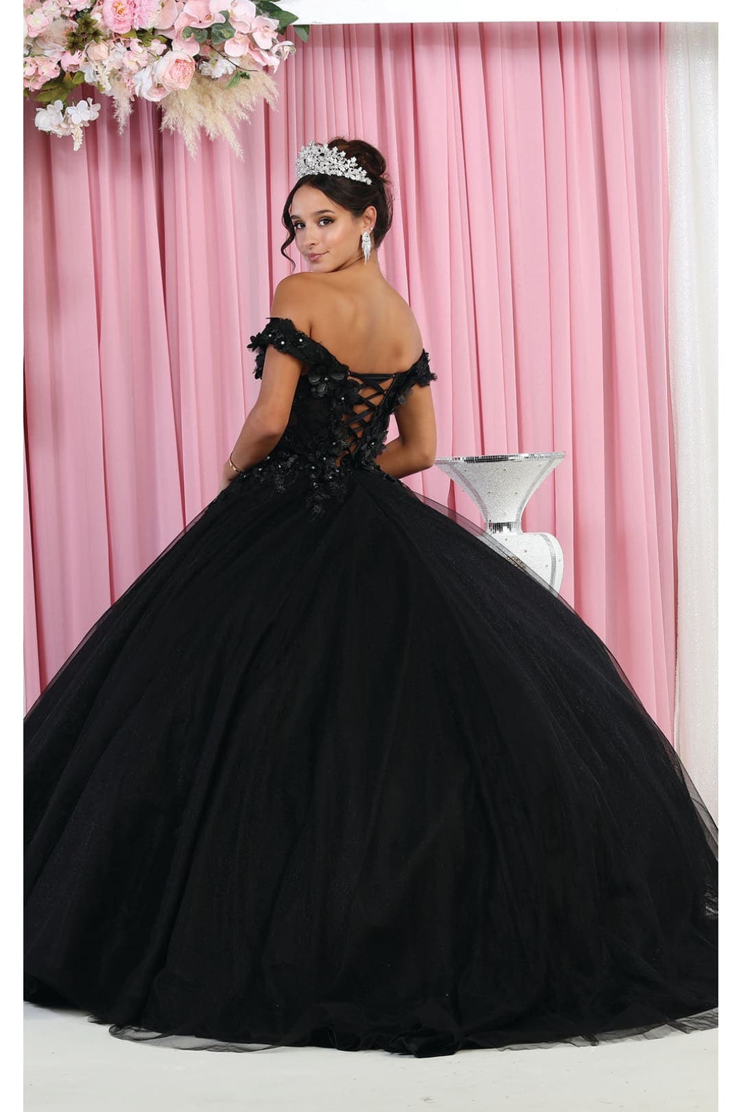 Layla K LK166 Off The Shoulder Corset Princess Ball Gown